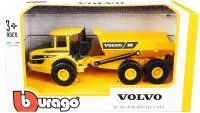 Volvo A25G Articulated Hauler Yellow 1/50 Diecast Model by Bburago