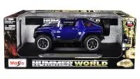 Buy Hummer HX Concept Dark Blue Metallic 1/18 Diecast Model by Maisto - Hummer World Exclusive