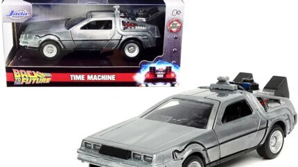 DeLorean DMC Time Machine 1/32 Diecast Model - Back to the Future 1985 by Jada