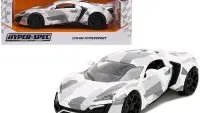 Lykan Hypersport White Camouflage 1/24 Diecast Model by Jada - Hyper-Spec Collectible