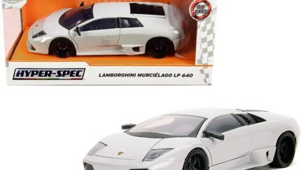 Exclusive Lamborghini Murcielago LP640 Light Gray 1/24 Diecast Model by Jada