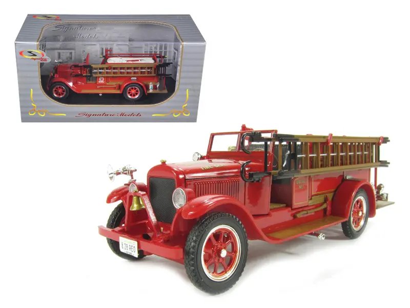 1928 Reo Fire Engine 1/32 Diecast Model by Signature Models – Vintage Collectible