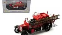 1926 Ford Model T Fire Engine Red & Black 1/32 Diecast by Signature Models