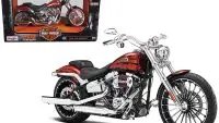 2014 Harley Davidson CVO Breakout Orange 1/12 Diecast Model by Maisto - Collector's Edition