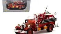 Vintage 1931 Seagrave Fire Engine Truck Red 1/32 Diecast Model by Signature Models