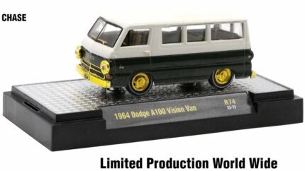 Limited Edition Auto-Thentics 6-Piece 1/64 Diecast Model Cars Set by M2 Machines