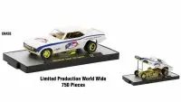 Limited Edition Auto-Thentics 6-Piece 1/64 Diecast Model Cars Set by M2 Machines