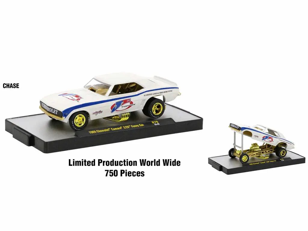 Limited Edition Auto-Thentics 6-Piece 1/64 Diecast Model Cars Set by M2 Machines