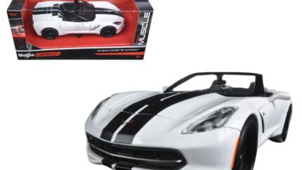 2014 Chevrolet Corvette Stingray Convertible Diecast Model 1/24 by Maisto - Modern Muscle Car