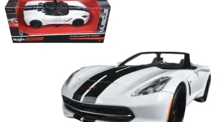 2014 Chevrolet Corvette Stingray Convertible Diecast Model 1/24 by Maisto - Modern Muscle Car