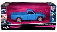 1973 Datsun 620 Pickup Truck Blue Tokyo Mod 1/24 Diecast Model by Maisto Design