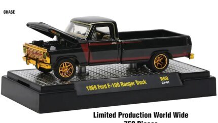 Limited Edition Detroit Muscle 1/64 Diecast Model Cars Set of 6 in Display Cases by M2 Machines
