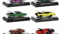 Exclusive M2 Machines Auto Meets Set: 6 Diecast Model Cars 1/64 Display – Release 67