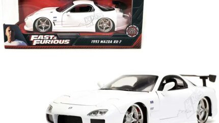 1993 Mazda RX-7 HKS White: Iconic Sports Car with Turbocharged Performance