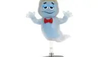 Glow-in-the-Dark Boo Berry 3.5″ Figure with Stand & Cereal Box by Jada - 1/12 Scale Model