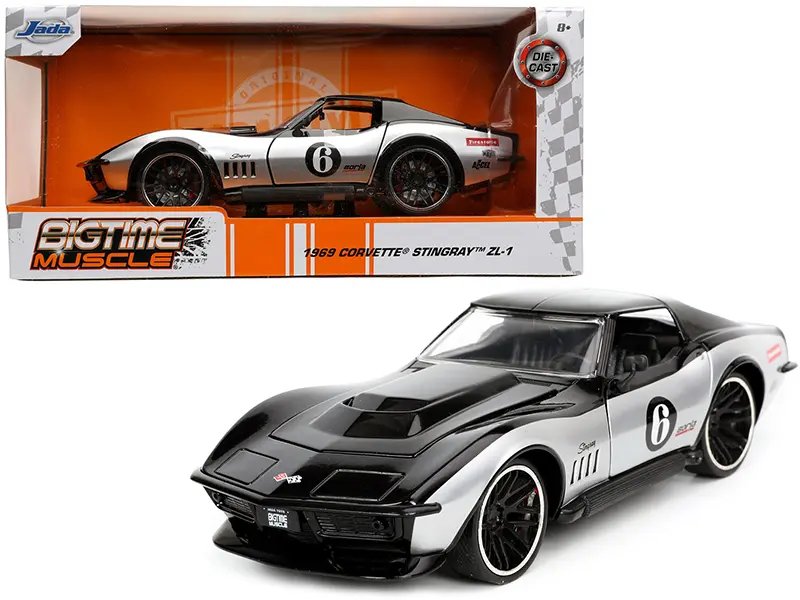 1969 Chevrolet Corvette Stingray ZL-1 Diecast Model – Bigtime Muscle 1/24 by Jada