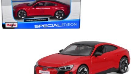 2022 Audi RS e-Tron GT Red Special Edition Diecast Model Car by Maisto - Limited Series 1/25