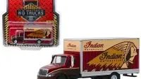 Greenlight 1/64 Diecast International Durastar Box Van - Indian Motorcycle H.D. Trucks Series 17