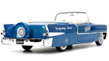 1956 Cadillac Eldorado Convertible - Blue Metallic Classic with Cream Interior