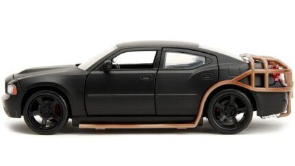 2006 Dodge Charger Matte Black with Outer Cage - Fast & Furious Style