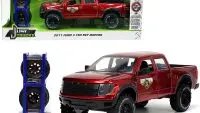 2011 Ford F-150 SVT Raptor Pickup Truck - Candy Red Metallic with Mickey Thompson Tires