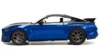 2020 Ford Mustang Shelby GT500 Diecast Model Car 1/24 - Blue & Black Toyo Tires by Jada