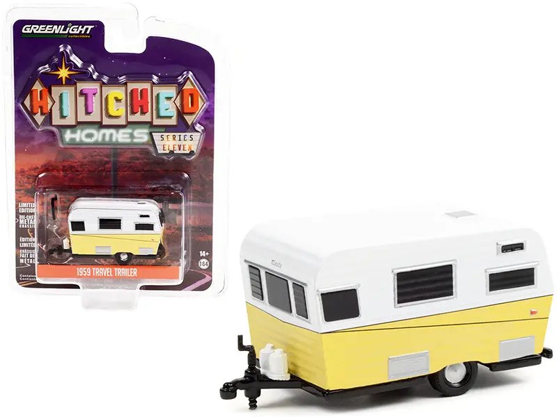 American Diorama 1/64 Scale "Police Line" Diecast Set - Limited to 4800 Worldwide 1959 Siesta Travel Trailer Diecast 1/64 by Greenlight – Hitched Homes Series 11 Collectible Model