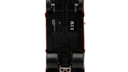 1959 Volkswagen Drag Beetle Diecast Model - Cherry on Top Red & White 1/24 by Jada