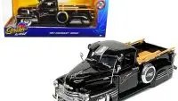 1951 Chevrolet 3100 Lowrider Diecast Model - Black Street Low Series by Jada 1/24