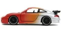 Exclusive Porsche 911 GT3 RS Matt Orange & Silver 1/32 Diecast by Jada - Pink Slips Series