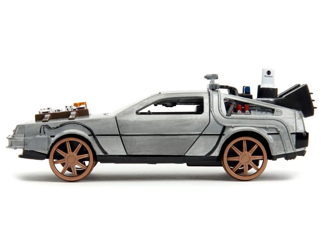 DeLorean DMC Time Machine 1/32 Diecast Model – Back to the Future Part III by Jada