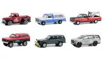 Blue Collar Collection Series 12: Set of 6 Greenlight 1/64 Diecast Model Cars