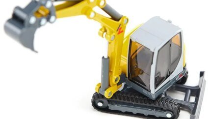 Buy Wacker Neuson ET65 1/50 Diecast Excavator Model by Siku - Yellow & Gray