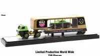 Limited Edition M2 Machines 1/64 Diecast Auto Haulers Set of 3 Trucks - Only 8400 Worldwide!