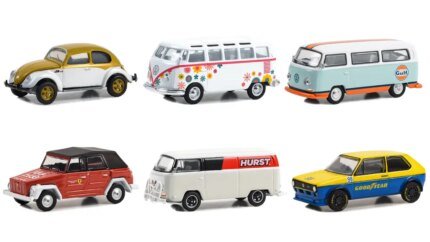 Club Vee V-Dub Series 17: Set of 6 Greenlight 1/64 Diecast Model Cars