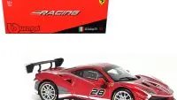 Buy 2020 Ferrari 488 Challenge EVO #28 Red Racing Diecast Model 1/43 by Bburago