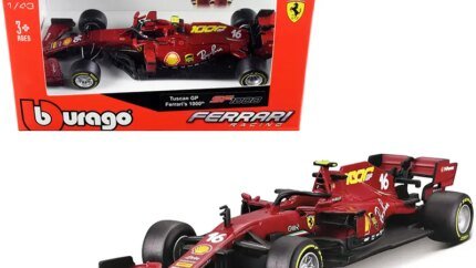 Ferrari SF1000 #16 Charles Leclerc 1/43 Diecast Model - 1000th Race Edition by Bburago