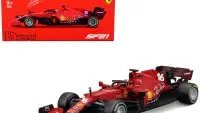 Ferrari SF21 #16 Charles Leclerc 1/43 Diecast Model - 2021 F1 World Championship by Bburago