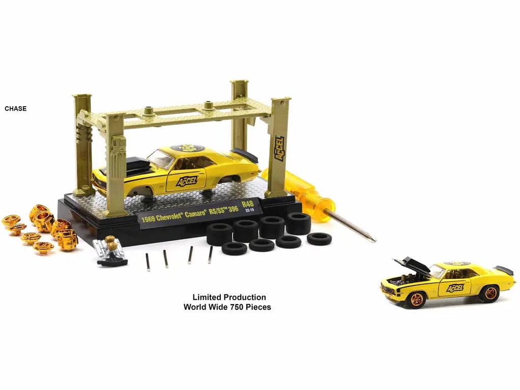 Limited Edition 1/64 Diecast Model Cars – 3-Piece Set by M2 Machines (9750 Worldwide)