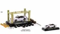 Limited Edition 1/64 Diecast Model Kit: 3-Piece Car Set by M2 Machines - Only 9750 Worldwide!