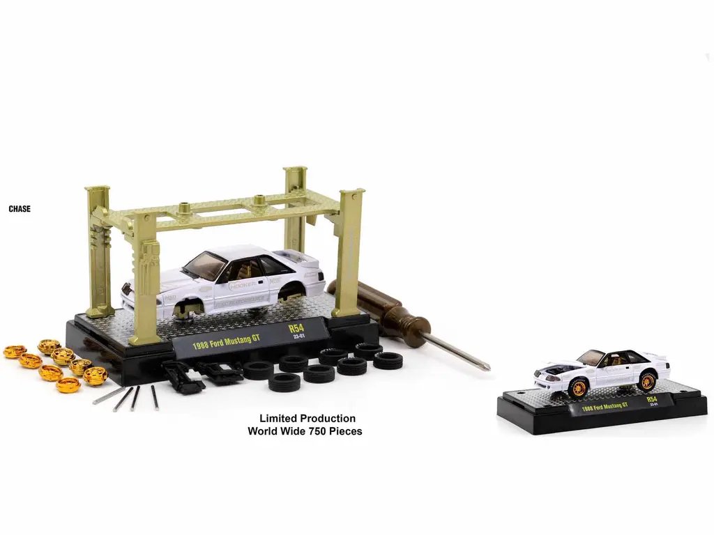 Limited Edition 1/64 Diecast Model Kit: 3-Piece Car Set by M2 Machines – Only 9750 Worldwide!