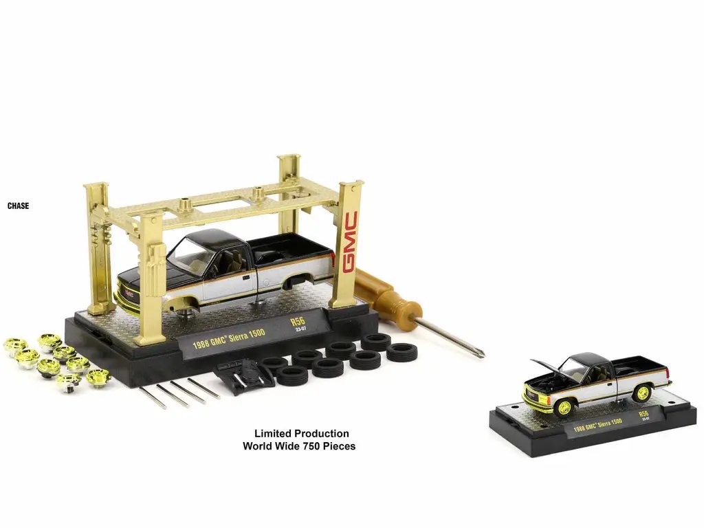 Limited Edition 1/64 Diecast Model Kit: 3-Piece Car Set by M2 Machines – Only 9750 Worldwide