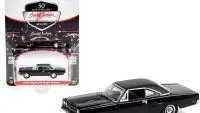1970 Plymouth Road Runner Diecast - Gloss Black Scottsdale Edition 1/64 by Greenlight