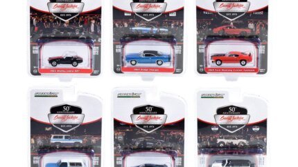 Exclusive Barrett Jackson Scottsdale Edition Series 11 1/64 Diecast Cars Set by Greenlight