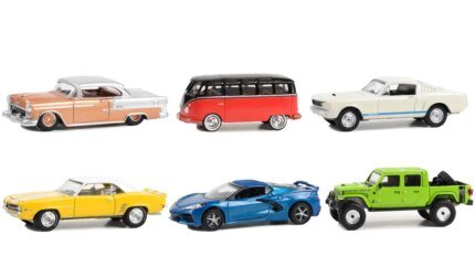 Exclusive Barrett Jackson Scottsdale Edition Series 12: Set of 6 Greenlight 1/64 Diecast Model Cars
