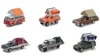 Collectible 1/64 Diecast Model Cars Series 2 - The Great Outdoors Set of 6 by Greenlight