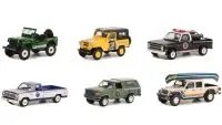 Smokey Bear Series 2: Set of 6 Greenlight 1/64 Diecast Model Cars