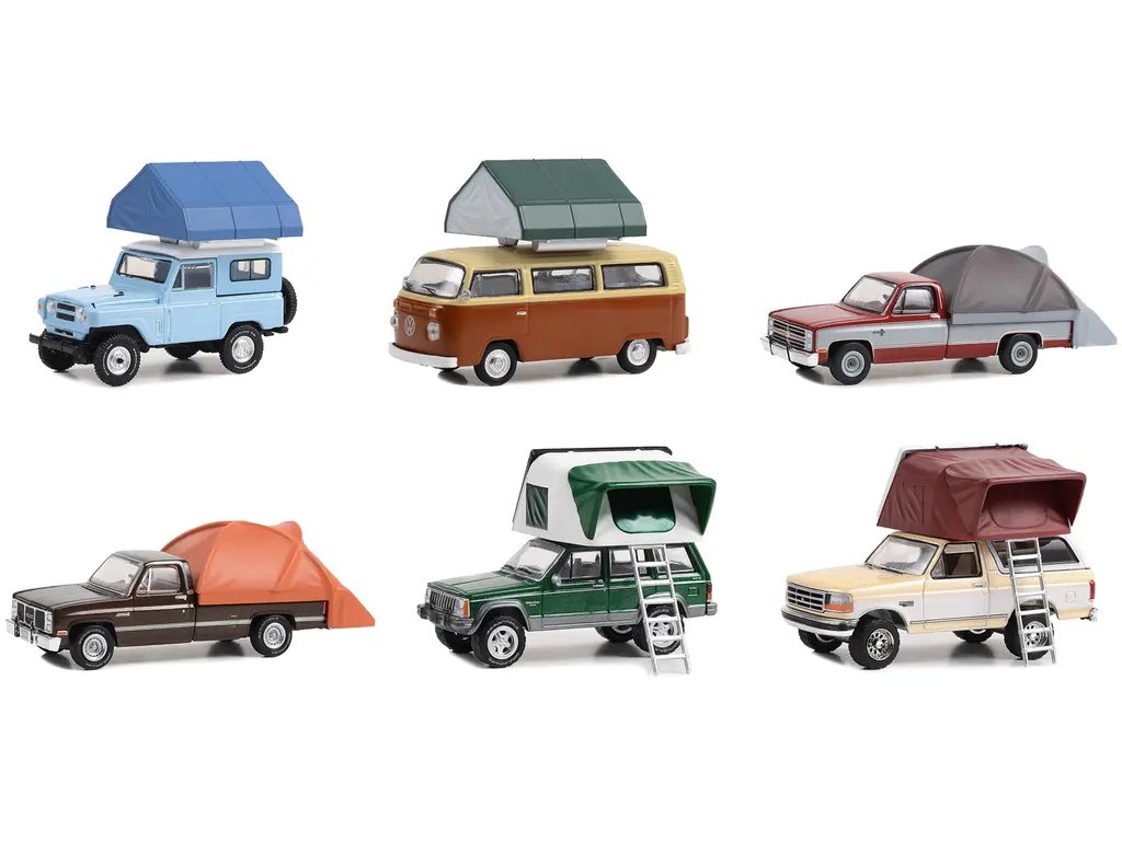 Explore ‘The Great Outdoors’ with Greenlight’s Series 3 1/64 Diecast Model Cars – Set of 6
