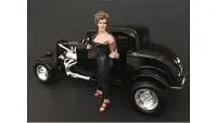 Retro 50's Style Figure II for 1:18 Scale Models by American Diorama - Perfect for Vintage Dioramas