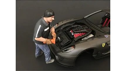 "Chop Shop" Mr. Chopman Figure for 1:18 Scale Models by American Diorama